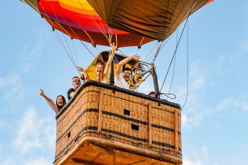 Passeio em Grupo de Balão