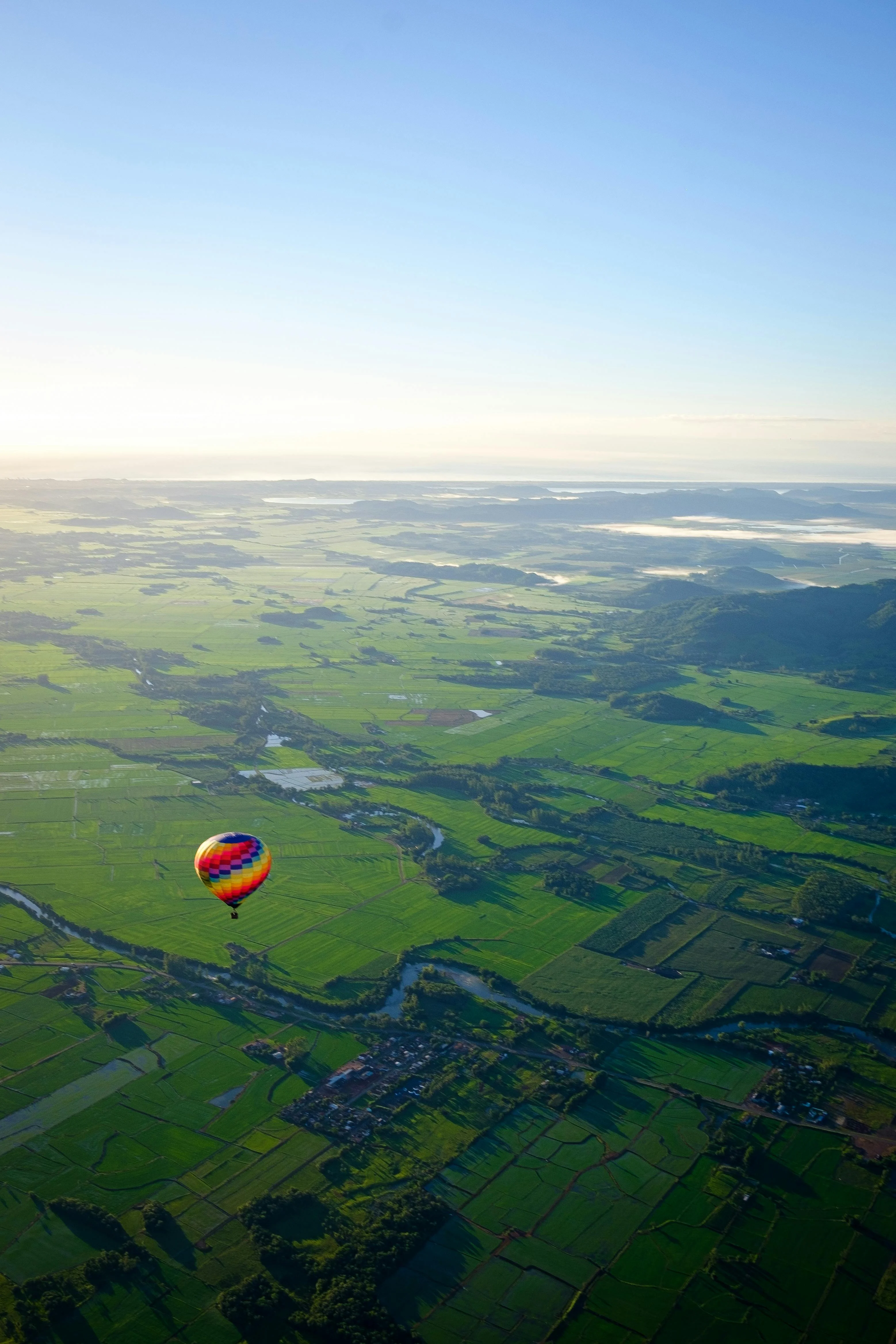 Voo de Balão para Casal